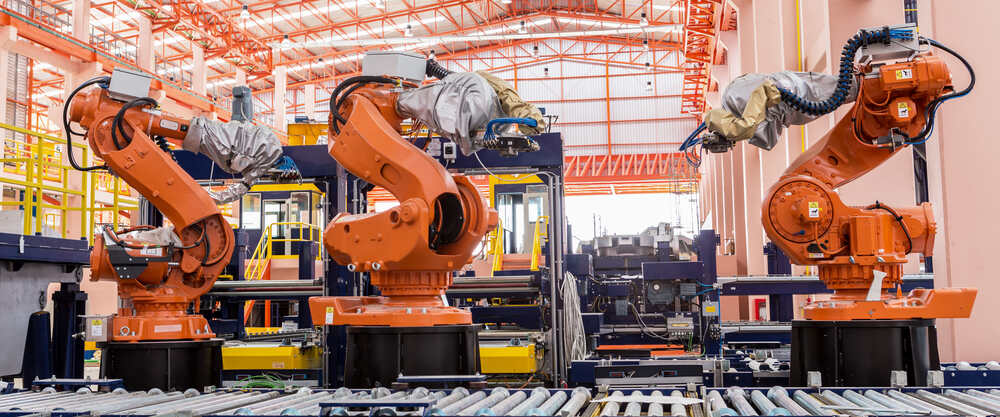 หุ่นยนต์ AI อัจฉริยะสำหรับอุตสาหกรรมการผลิต
