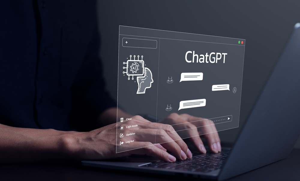 การป้อนข้อมูล และสนทนากับ ChatGPT