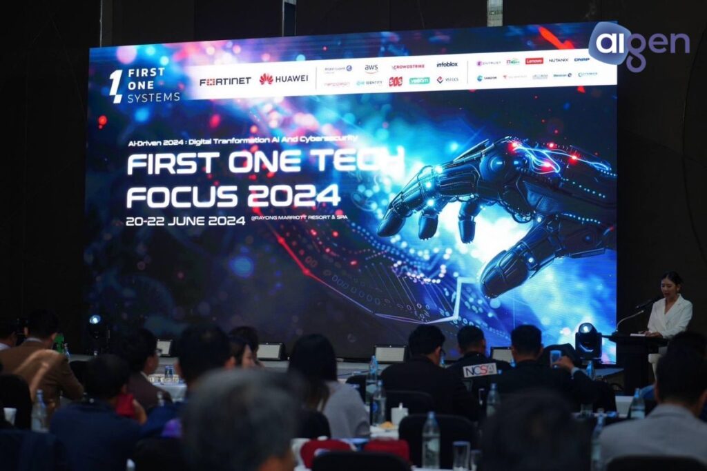 บรรยายความรู้ด้าน AI ที่งาน FIRSTONE Tech Focus 2024