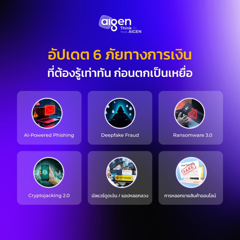 6 ภัยทางการเงิน