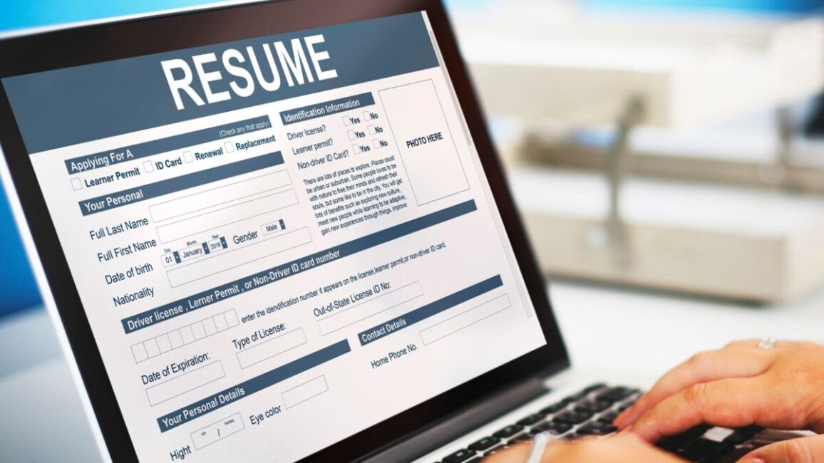 ตัวอย่าง resume